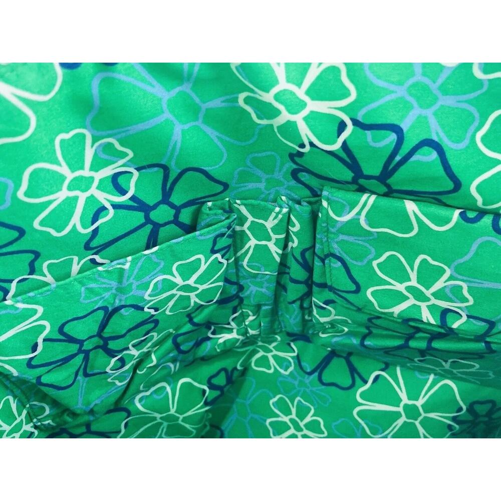 Vera Bradley Shoulder Bag Satchel Large Multi Compartment Green Solid Wedding Ri - Picture 8 of 14